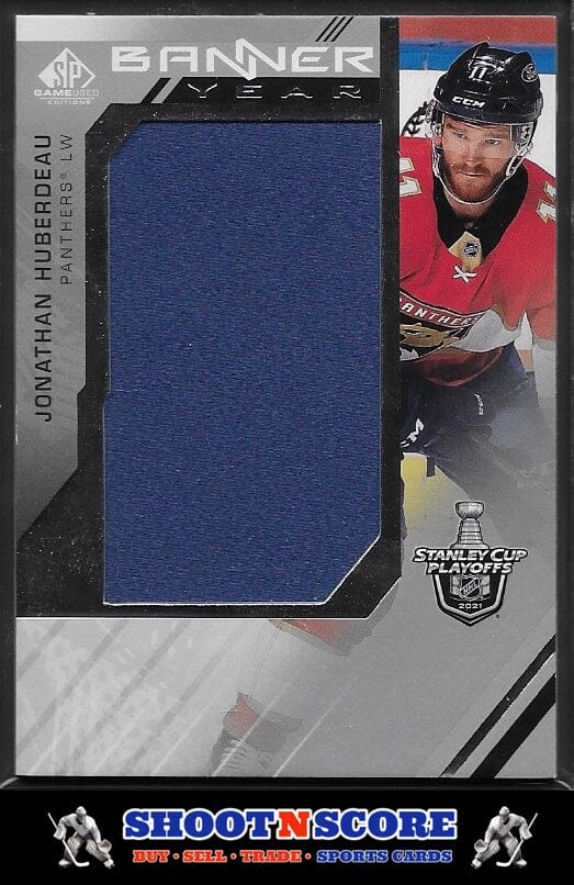 Jonathan Huberdeau 2021-22 SP Game Used #BYSC-JH SNS Cards 