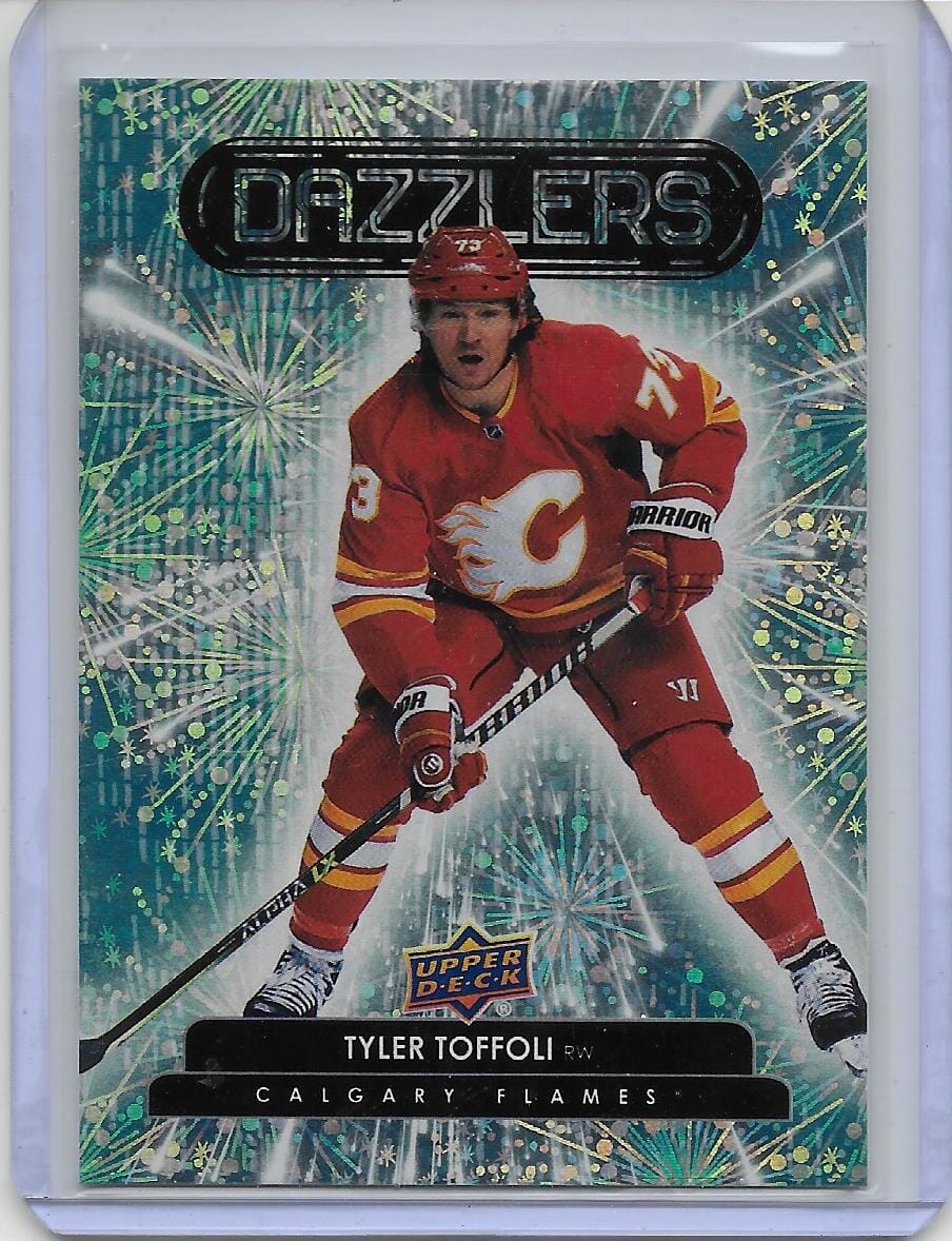 Tyler Toffoli 2022-23 Upper Deck #DZ-39 Dazzlers (green) SNS Cards 
