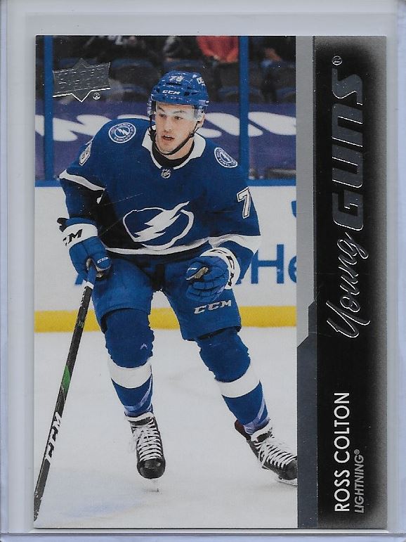 2021-22 UD S1 Young Guns #224 Ross Colton SD Cards 