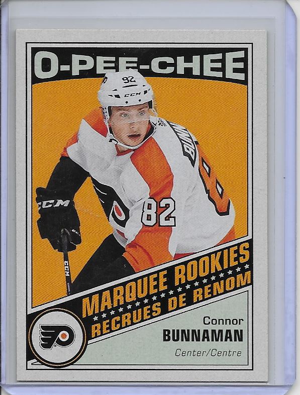 Connor Bunnaman 2019-20 O-PEE-CHEE #646 MARQUEE ROOKIES SD Cards 